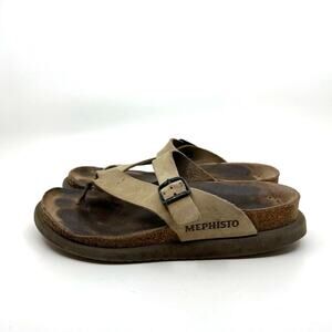 Mephisto Helen Tan Thong Sandal Women's 7 US